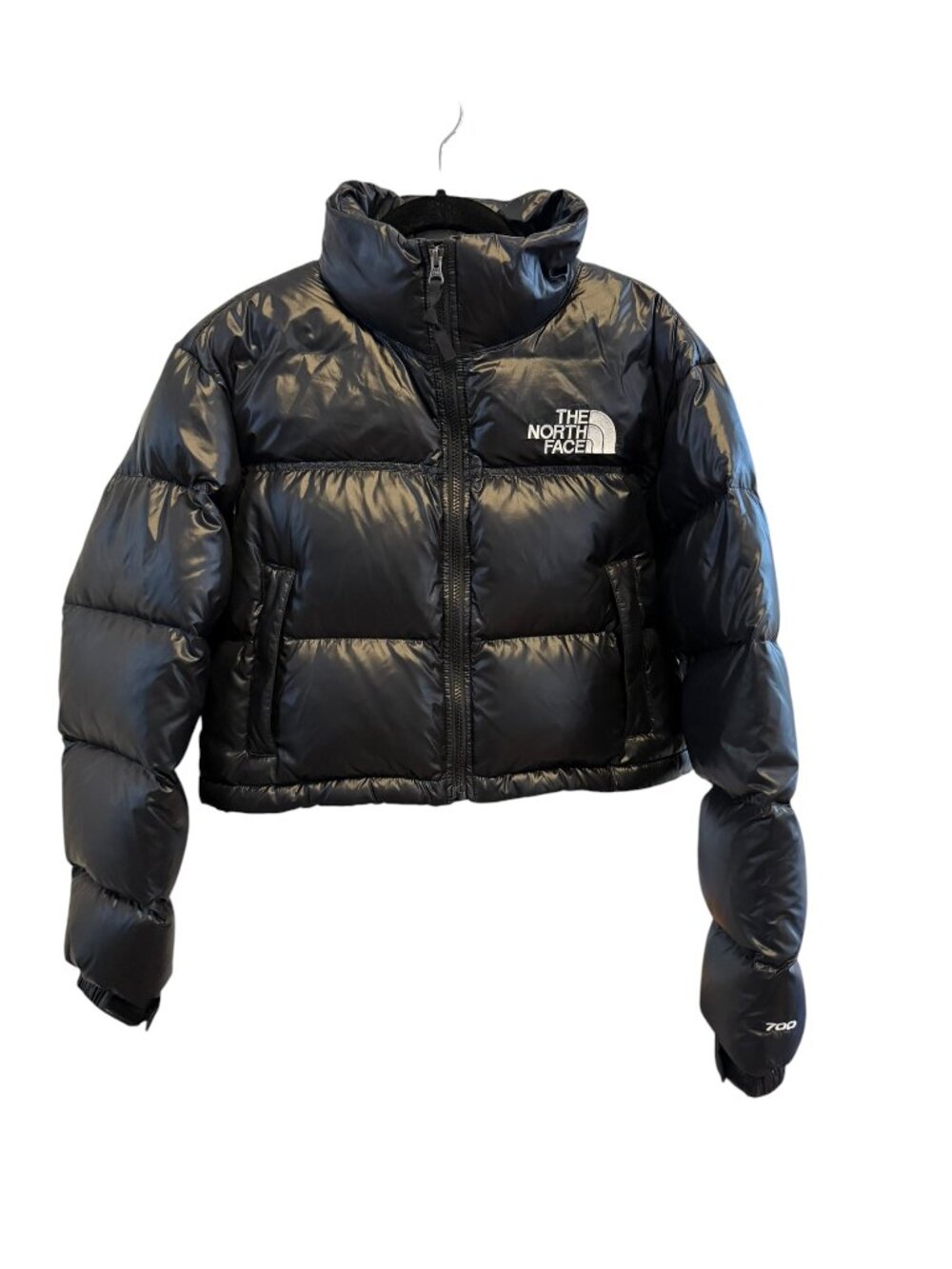 The North Face Nuptse Cropped Puffer Jacket